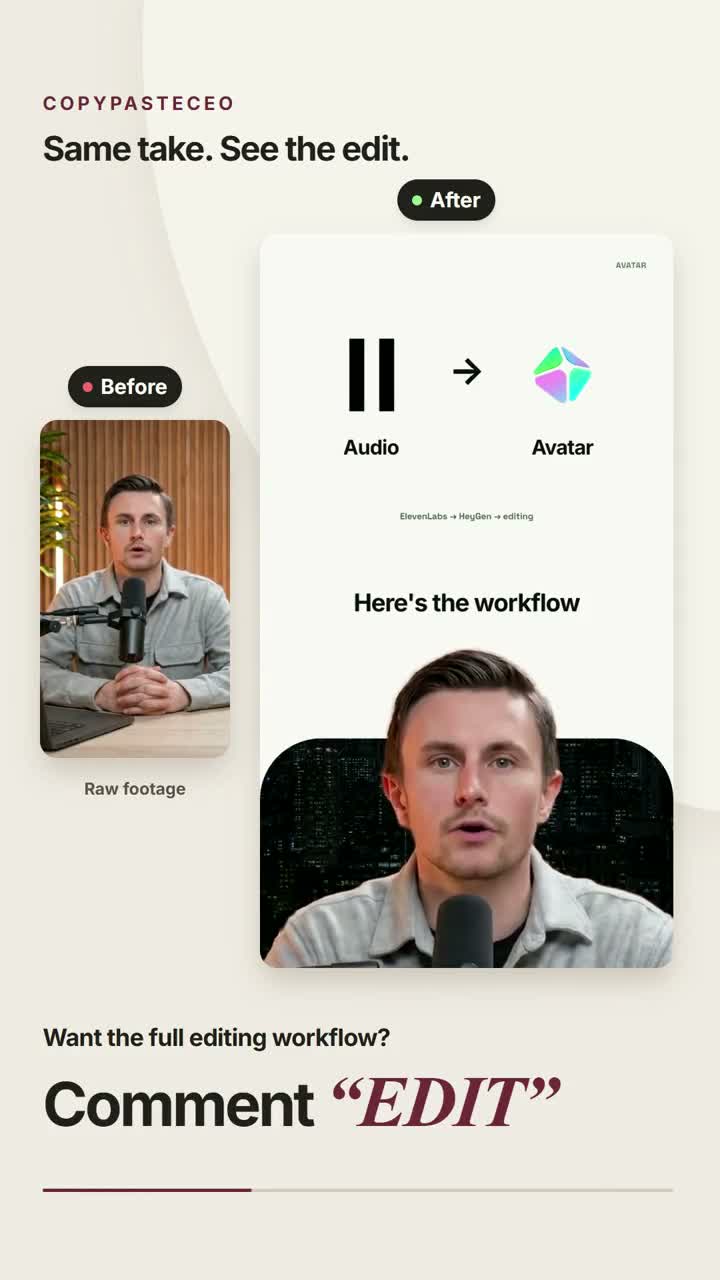 The Full Editing Workflow