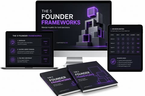 The 5 Founder Frameworks