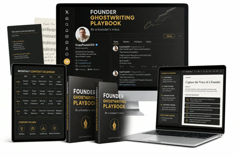 The Founder Ghostwriting Playbook