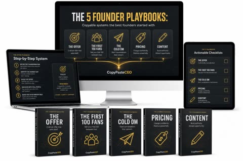 The 5 Founder Playbooks