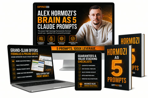 Hormozi as 5 Prompts